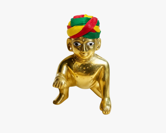 Colorful Handcrafted Pagdi for Laddu Gopal Lordkart