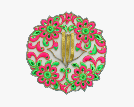 Designer Floral Embroidered Dress for Laddu Gopal ji