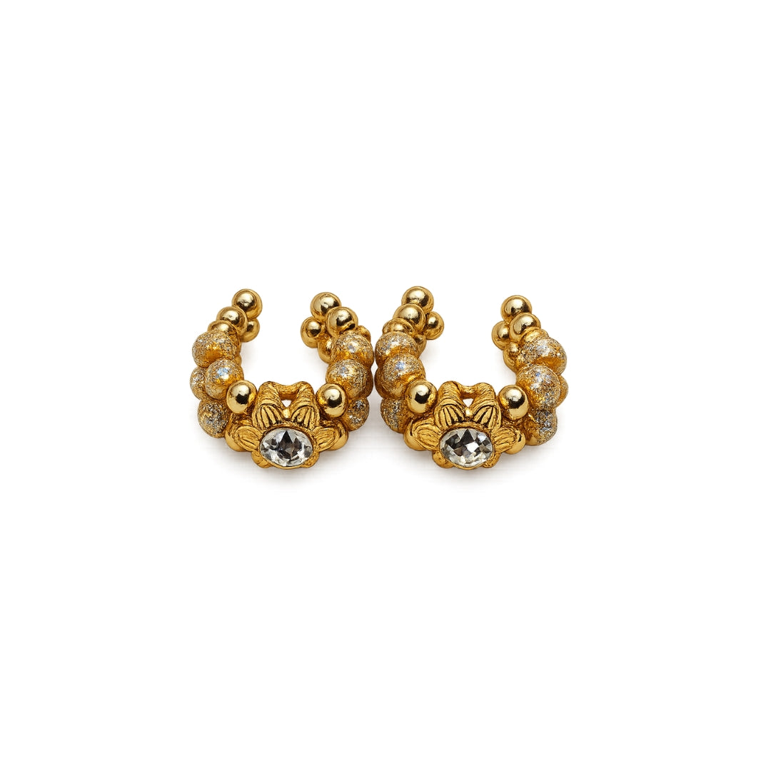 Heavy Designer Yellow Jarkan Kangan for Laddu Gopal, Size 0 to 6