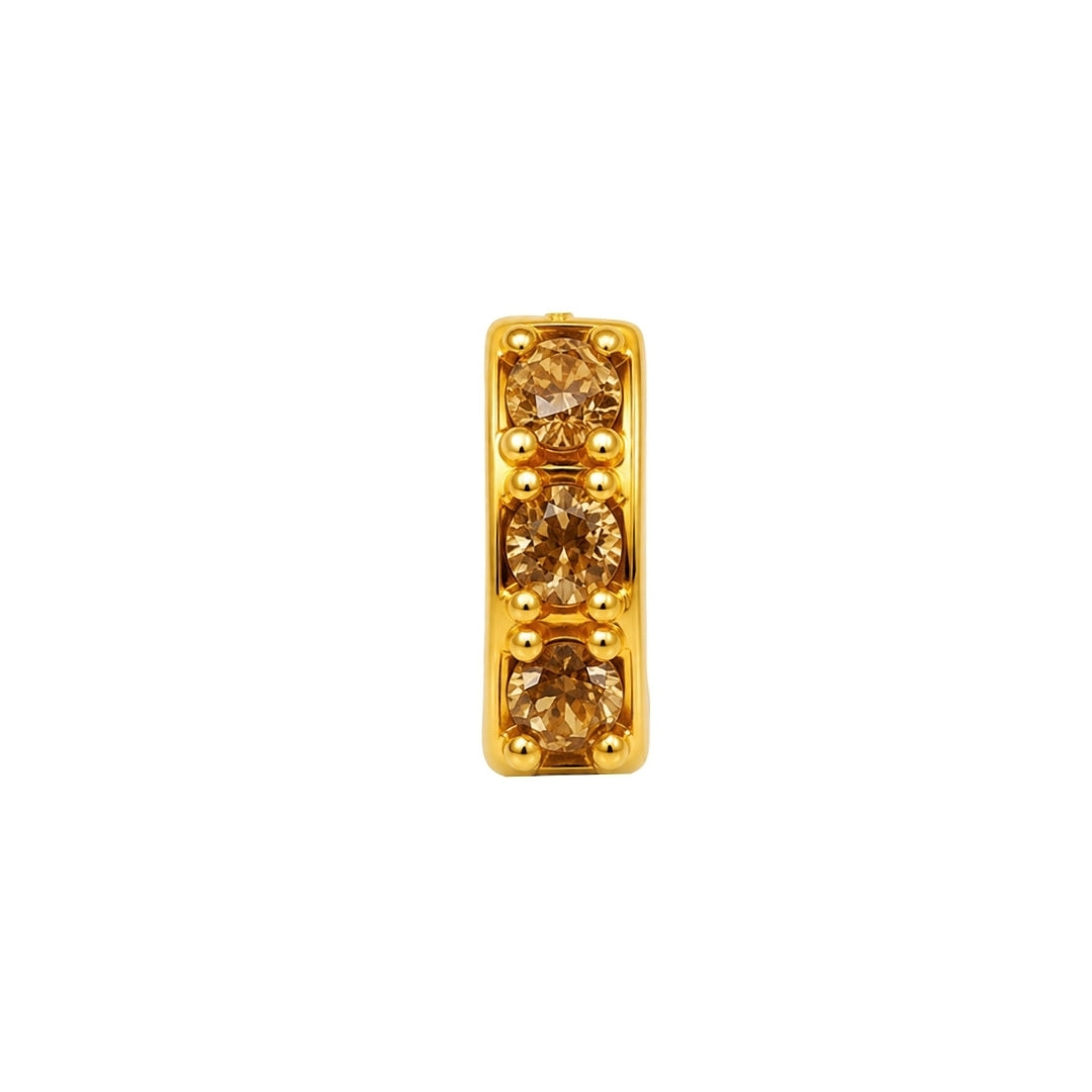 Golden Jarkan Nose Pin/Nath for Laddu Gopal Size 0-6