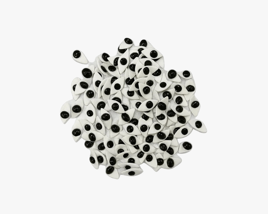 Premium Black & White Idol Eyes Pair for Laddu Gopal Lordkart
