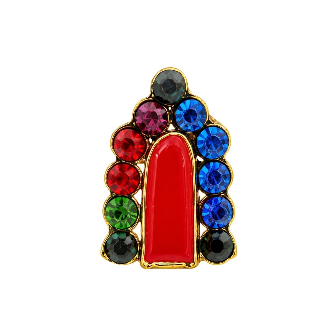 Designer Multicolor Rhinestone Tilak for Laddu Gopal Ji Shringar - Lordkart