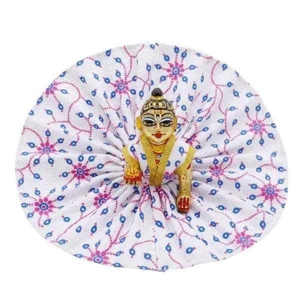 Laddu Gopal Cotton Pink Dress for Summer - Lordkart