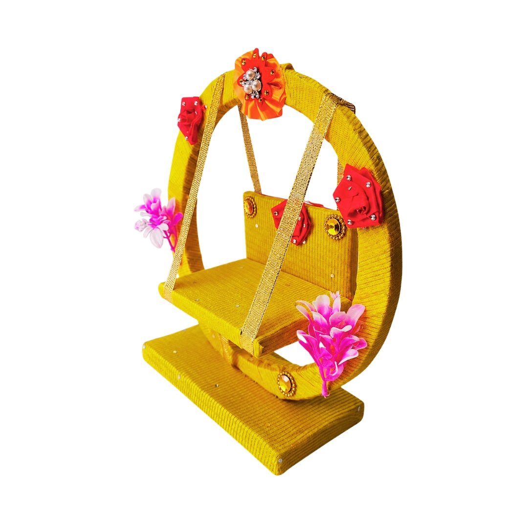 Premium Circular Bal Gopal Jhula for Janmashtami & Daily Pooja - Lordkart
