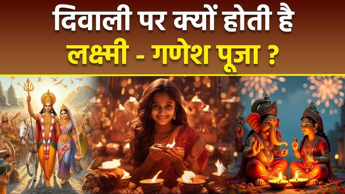 दिवाली पर लक्ष्मीजी के साथ गणेशजी की पूजा क्यों होती है? Lordkart