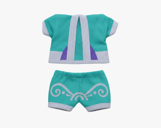 Light Green Cotton Summer Night Dress for Kanha Ji