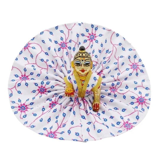 Laddu Gopal Cotton Pink Dress for Summer