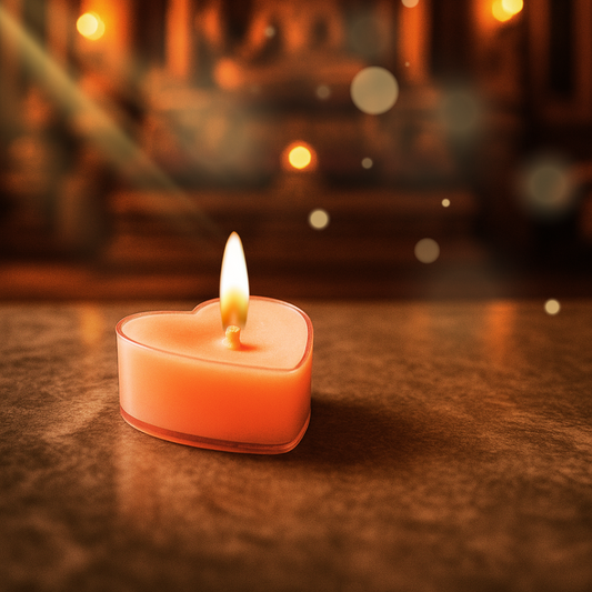 Heart Shaped Scented Candle – Romantic Gift for Home Décor & Special Occasions