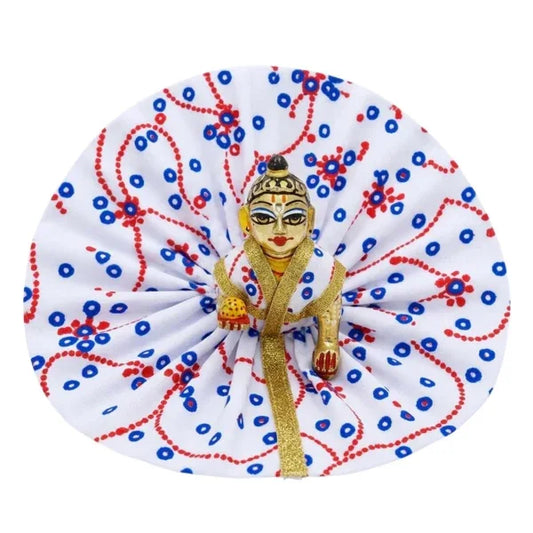 Laddu Gopal Cotton Red Dress for Summer