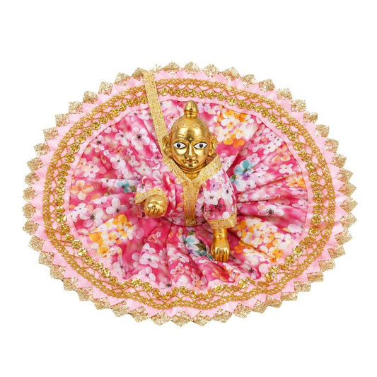 Beautiful Pink Floral Print Bal Gopal Cotton Summer Dress