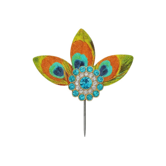 Royal Peacock Feather Design Kalangi for Thakur ji