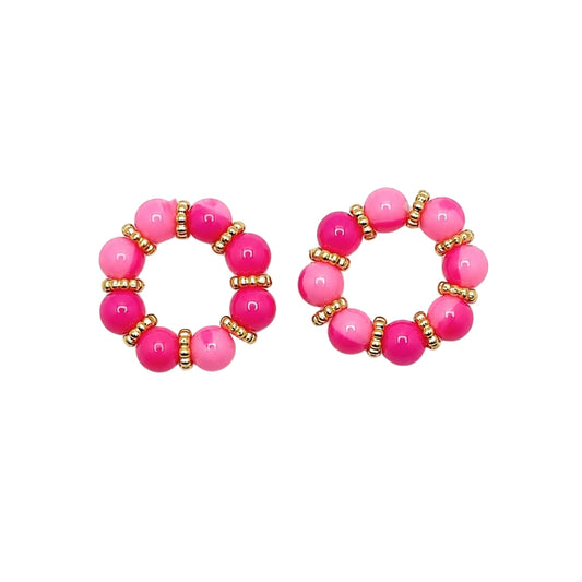 Beautiful Pink Pearl Kangan Bangles For Laddu Gopal & Thakurji
