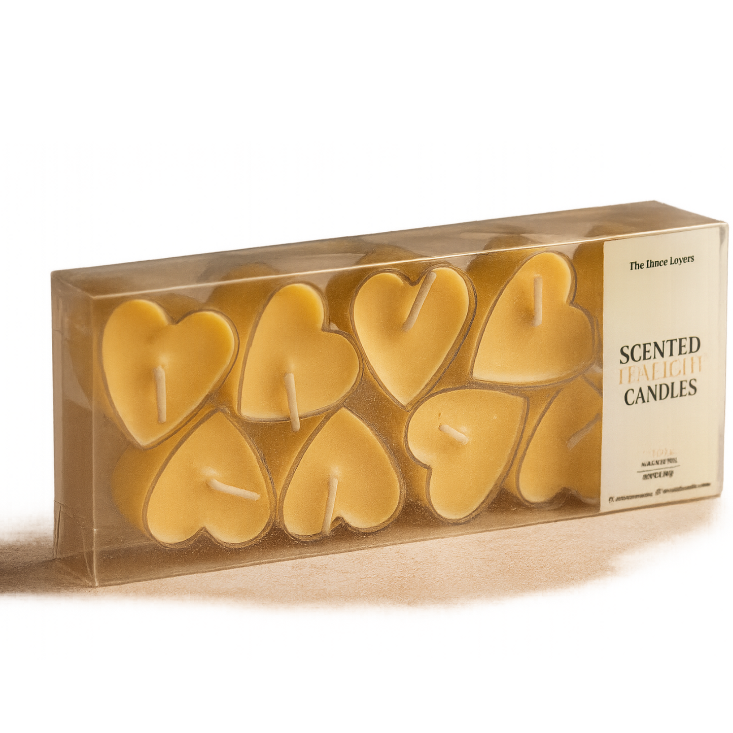 Heart Shaped Beeswax Candle – Natural, Long-Lasting, Romantic Gift