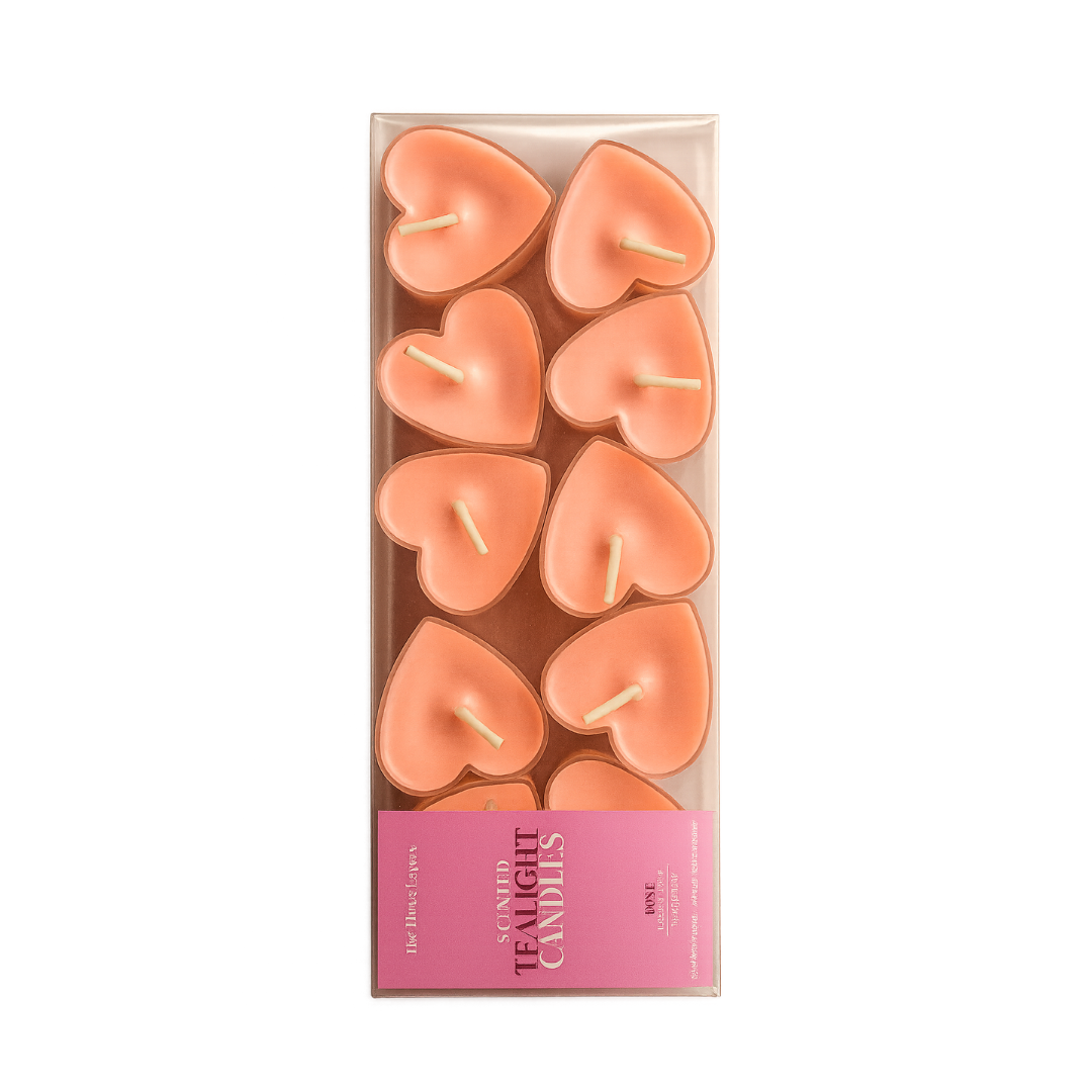 Heart Shaped Scented Candle – Romantic Gift for Home Décor & Special Occasions