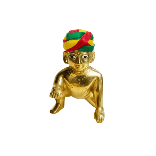 Colorful Handcrafted Pagdi for Laddu Gopal