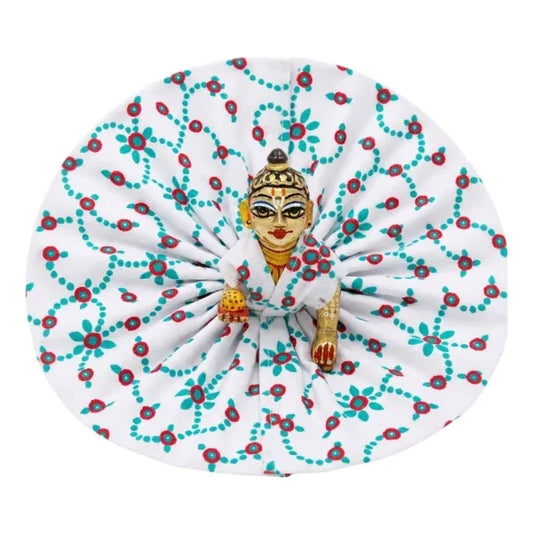 Laddu Gopal Cotton Green Dress for Summer