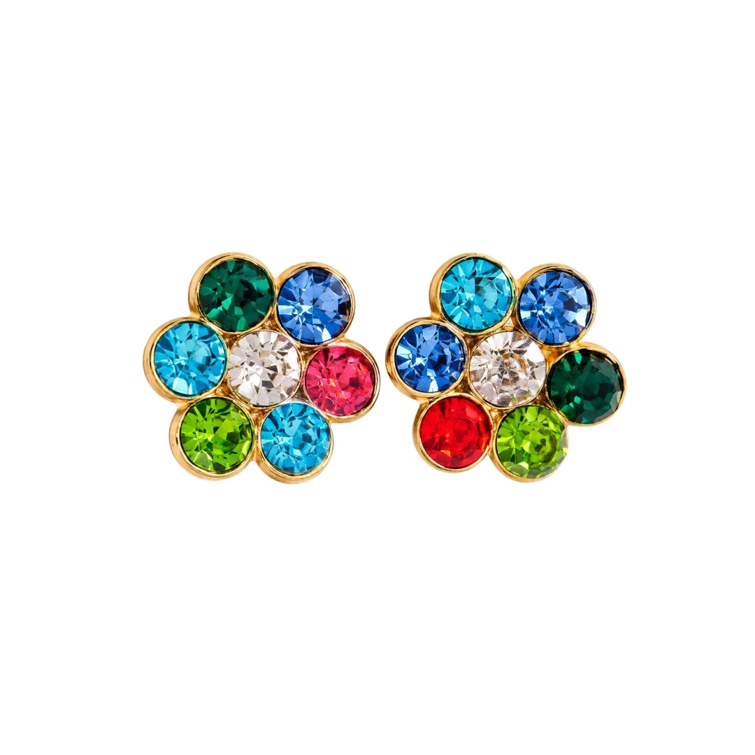 Designer Multicolor Earrings for Bal Gopal & Kanha Ji (Size 0-6)