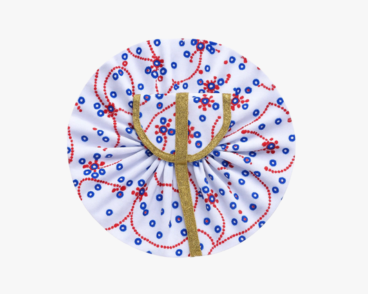 Laddu Gopal Cotton Red Dress for Summer