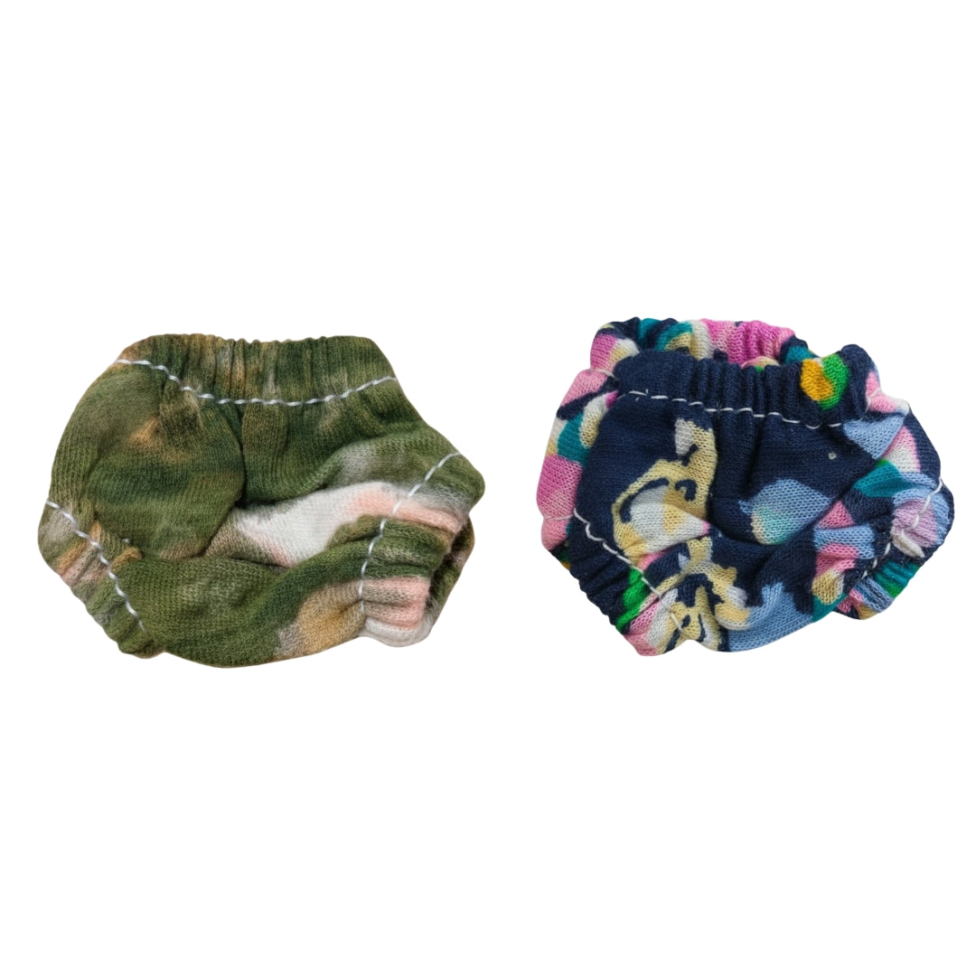 Laddu Gopal Cotton Washable Nappy Langot Combo Pack of 2 – Soft & Comfortable Cloth Diaper for Kanha Ji