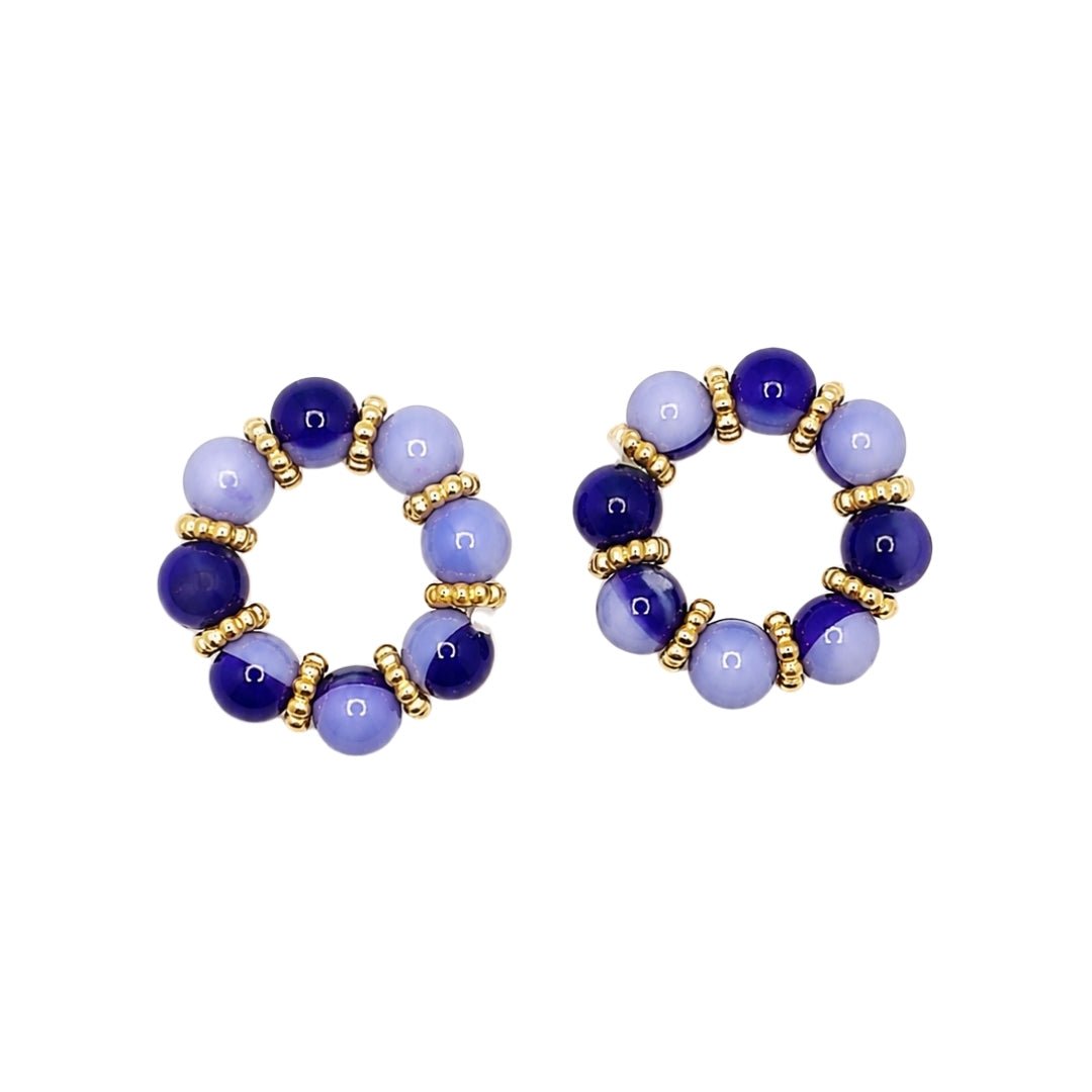 Exquisite Blue Pearl Kangan For Laddu Gopal Ji (Sizes 0-5) - Lordkart