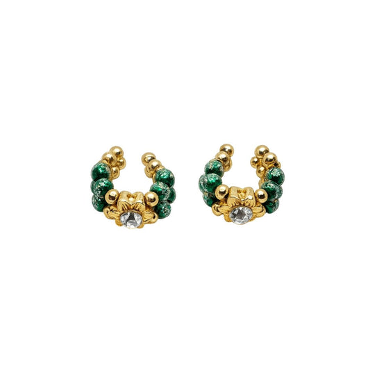 Heavy Designer Green Jarkan Kangan for Laddu Gopal, Size 0 to 6 - Lordkart