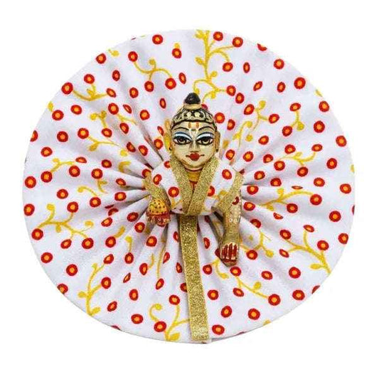 Laddu Gopal Cotton Yellow Summer Dress - Lordkart