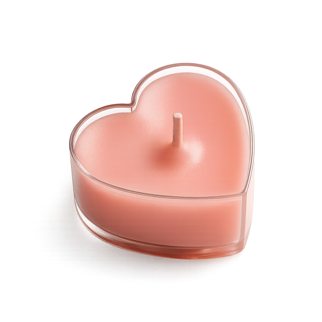 Heart Shaped Scented Candle – Romantic Gift for Home Décor & Special Occasions