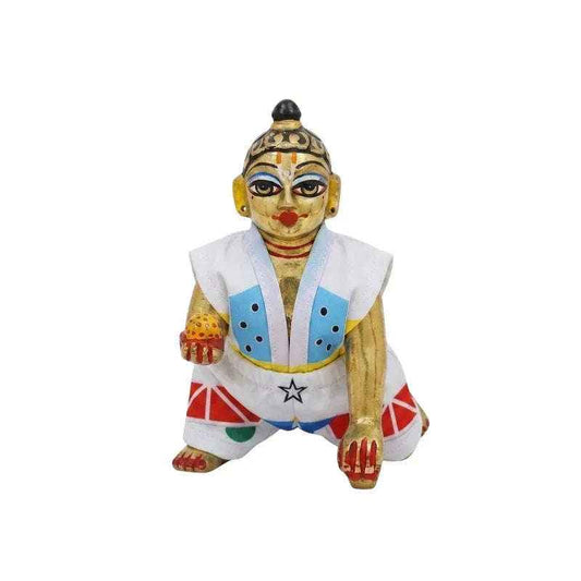 Multicolor Printed Cotton Night Dress for Bal Gopal