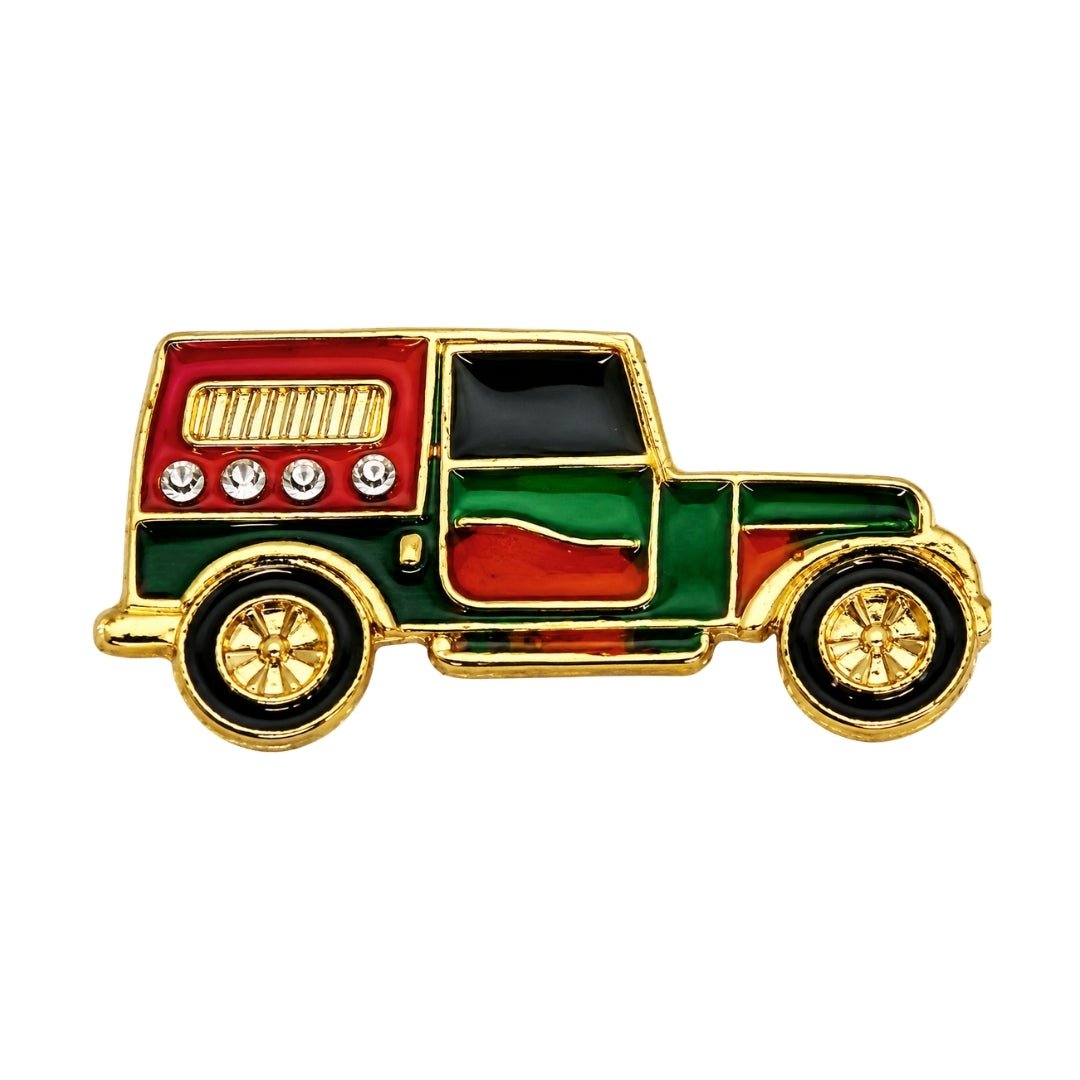 Premium Red and Green Metal Jeep Toy for Laddu Gopal Sringar - Lordkart
