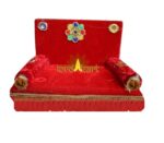 Beautiful-Red-Velvet-Singhasan-Bed-for-Bal-Gopal-for-Janmashtmi