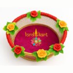 Violet Color Tokri For Laddu Gopal