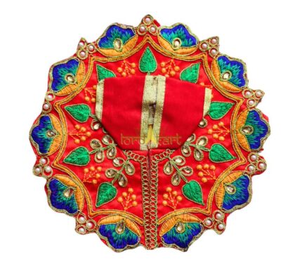 Krishna Janmashtami Fancy Kanha ji Poshak Red Color for Laddu Gopal