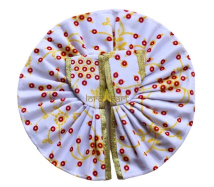 Krishna-Janmashtami-Laddu-Gopal-Cotton-Yellow-Dress-for-Summer