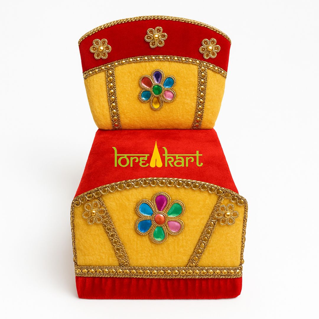 Yellow Velvet Bed